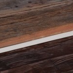 vidaXL Măsuță cafea, argintiu, oțel inoxidabil și traverse lemn masiv vidaXL Măsuță cafea, argintiu, oțel inoxidabil și traverse lemn masiv