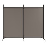 vidaXL Paravan de cameră cu 2 panouri, antracit, 175x180 cm vidaXL Paravan de cameră cu 2 panouri, antracit, 175x180 cm