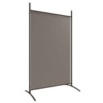 vidaXL Paravan de cameră cu 3 panouri, antracit, 525x180 cm, textil vidaXL Paravan de cameră cu 3 panouri, antracit, 525x180 cm, textil
