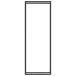 vidaXL Suport pentru lemne de foc, negru mat, 80x28x222 cm, oțel