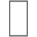 vidaXL Suport pentru lemne de foc, negru mat, 110x28x214 cm, oțel