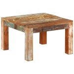 vidaXL Măsuță de cafea, 55x55x35 cm, lemn masiv recuperat vidaXL Măsuță de cafea, 55x55x35 cm, lemn masiv recuperat