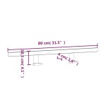 vidaXL Lampă cu LED pentru oglindă, 13 W, alb cald, 80 cm, 3000 K vidaXL Lampă cu LED pentru oglindă, 13 W, alb cald, 80 cm, 3000 K