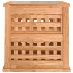 vidaXL Dulap noptieră, 34x34x34 cm, lemn masiv de nuc vidaXL Dulap noptieră, 34x34x34 cm, lemn masiv de nuc