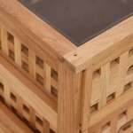 vidaXL Dulap noptieră, 34x34x34 cm, lemn masiv de nuc vidaXL Dulap noptieră, 34x34x34 cm, lemn masiv de nuc