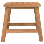 vidaXL Taburet treaptă, 29x22,5x25,5 cm, lemn masiv de nuc