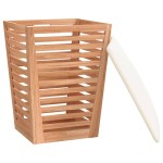 vidaXL Taburet de baie, 40,5x40,5x56 cm, lemn masiv de nuc vidaXL Taburet de baie, 40,5x40,5x56 cm, lemn masiv de nuc