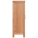 vidaXL Dulap de baie, 42x29x82 cm, lemn masiv de nuc