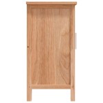 vidaXL Dulap chiuvetă de baie, 66x29x61,5 cm, lemn masiv de nuc