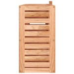 vidaXL Dulap cu oglindă, 80x17x34 cm, lemn masiv de nuc vidaXL Dulap cu oglindă, 80x17x34 cm, lemn masiv de nuc