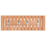vidaXL Cuier de perete, 42x8,5x14 cm, lemn masiv de nuc vidaXL Cuier de perete, 42x8,5x14 cm, lemn masiv de nuc