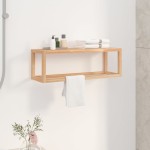 vidaXL Suport de prosoape, 60x20x20 cm, lemn masiv de nuc vidaXL Suport de prosoape, 60x20x20 cm, lemn masiv de nuc