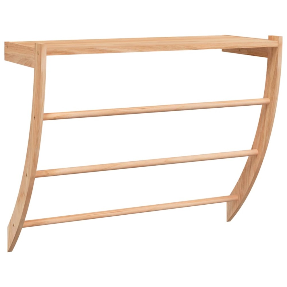vidaXL Suport de prosoape, 60x25,5x49 cm, lemn masiv de nuc