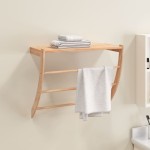 vidaXL Suport de prosoape, 60x25,5x49 cm, lemn masiv de nuc vidaXL Suport de prosoape, 60x25,5x49 cm, lemn masiv de nuc