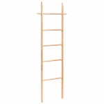 vidaXL Scară pentru prosoape, 170 cm, lemn masiv de nuc vidaXL Scară pentru prosoape, 170 cm, lemn masiv de nuc
