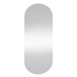 vidaXL Oglindă de perete, 30x70 cm, oval, sticlă vidaXL Oglindă de perete, 30x70 cm, oval, sticlă
