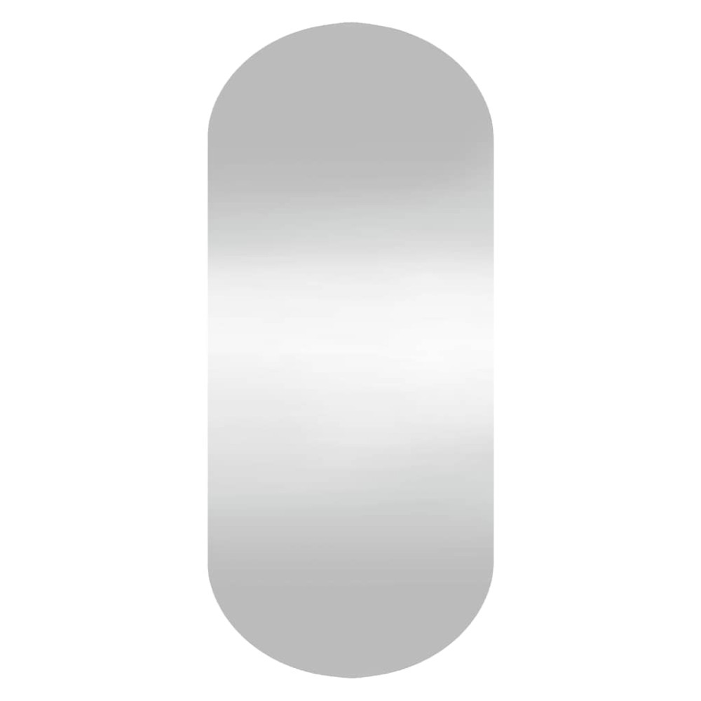 vidaXL Oglindă de perete, 35x80 cm, oval, sticlă