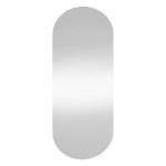 vidaXL Oglindă de perete, 35x80 cm, oval, sticlă vidaXL Oglindă de perete, 35x80 cm, oval, sticlă