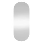 vidaXL Oglindă de perete, 40x90 cm, oval, sticlă