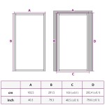 vidaXL Ușă de interior, 102,5x201,5 cm, alb, sticlă ESG și aluminiu vidaXL Ușă de interior, 102,5x201,5 cm, alb, sticlă ESG și aluminiu