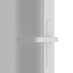 vidaXL Ușă de interior, 83x201,5 cm, alb, sticlă mată și aluminiu vidaXL Ușă de interior, 83x201,5 cm, alb, sticlă mată și aluminiu