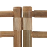 vidaXL Separator de cameră pliabil cu 3 panouri 120 cm bambus și pânză vidaXL Separator de cameră pliabil cu 3 panouri 120 cm bambus și pânză