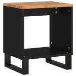 vidaXL Măsuță de cafea, 40x31x46 cm, lemn masiv acacia/lemn prelucrat vidaXL Măsuță de cafea, 40x31x46 cm, lemn masiv acacia/lemn prelucrat