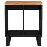 vidaXL Măsuță de cafea, 40x31x46 cm, lemn masiv acacia/lemn prelucrat vidaXL Măsuță de cafea, 40x31x46 cm, lemn masiv acacia/lemn prelucrat