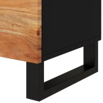 vidaXL Noptieră, 50x33x62 cm, lemn masiv acacia și lemn prelucrat