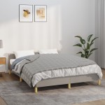 vidaXL Pătură anti-stres, gri, 120x180 cm, 5 kg, material textil vidaXL Pătură anti-stres, gri, 120x180 cm, 5 kg, material textil