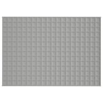 vidaXL Pătură anti-stres, gri, 138x200 cm, 10 kg, material textil vidaXL Pătură anti-stres, gri, 138x200 cm, 10 kg, material textil