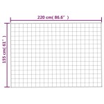 vidaXL Pătură cu greutăți, gri, 155x220 cm, 7 kg, material textil vidaXL Pătură cu greutăți, gri, 155x220 cm, 7 kg, material textil