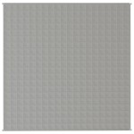 vidaXL Pătură antistres, gri, 200x200 cm, 9 kg, material textil