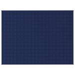 vidaXL Pătură cu greutăți, albastru, 150x200 cm, 11 kg, textil