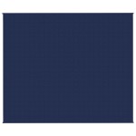 vidaXL Pătură cu greutăți, albastru, 220x260 cm, 11 kg, textil vidaXL Pătură cu greutăți, albastru, 220x260 cm, 11 kg, textil