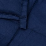 vidaXL Pătură cu greutăți, albastru, 220x260 cm, 15 kg, textil vidaXL Pătură cu greutăți, albastru, 220x260 cm, 15 kg, textil