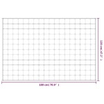 vidaXL Pătură cu greutăți, crem deschis, 120x180 cm, 5 kg, textil vidaXL Pătură cu greutăți, crem deschis, 120x180 cm, 5 kg, textil