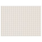 vidaXL Pătură cu greutăți, crem deschis, 150x200 cm, 11 kg, textil