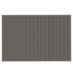 vidaXL Pătură anti-stres, gri, 120x180 cm, 5 kg, material textil vidaXL Pătură anti-stres, gri, 120x180 cm, 5 kg, material textil