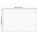 vidaXL Pătură anti-stres, gri, 120x180 cm, 5 kg, material textil vidaXL Pătură anti-stres, gri, 120x180 cm, 5 kg, material textil