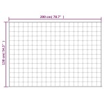 vidaXL Pătură anti-stres, gri, 138x200 cm, 10 kg, material textil vidaXL Pătură anti-stres, gri, 138x200 cm, 10 kg, material textil