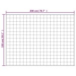 vidaXL Pătură cu greutăți, gri, 150x200 cm, 11 kg, material textil vidaXL Pătură cu greutăți, gri, 150x200 cm, 11 kg, material textil