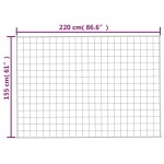 vidaXL Pătură cu greutăți, gri, 155x220 cm, 11 kg, material textil vidaXL Pătură cu greutăți, gri, 155x220 cm, 11 kg, material textil