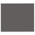 vidaXL Pătură cu greutăți, gri, 200x260 cm, 11 kg, material textil vidaXL Pătură cu greutăți, gri, 200x260 cm, 11 kg, material textil