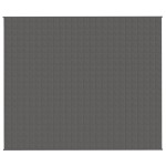 vidaXL Pătură cu greutăți, gri, 200x260 cm, 15 kg, material textil vidaXL Pătură cu greutăți, gri, 200x260 cm, 15 kg, material textil