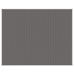 vidaXL Pătură cu greutăți, gri, 235x290 cm, 11 kg, material textil vidaXL Pătură cu greutăți, gri, 235x290 cm, 11 kg, material textil