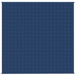 vidaXL Pătură anti-stres, albastru, 200x200 cm, 13 kg, material textil vidaXL Pătură anti-stres, albastru, 200x200 cm, 13 kg, material textil