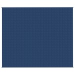 vidaXL Pătură cu greutăți, albastru, 220x260 cm, 11 kg, textil vidaXL Pătură cu greutăți, albastru, 220x260 cm, 11 kg, textil