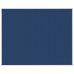 vidaXL Pătură cu greutăți, albastru, 235x290 cm, 15 kg, textil vidaXL Pătură cu greutăți, albastru, 235x290 cm, 15 kg, textil