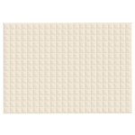vidaXL Pătură cu greutăți, crem deschis, 155x220 cm, 7 kg, textil vidaXL Pătură cu greutăți, crem deschis, 155x220 cm, 7 kg, textil